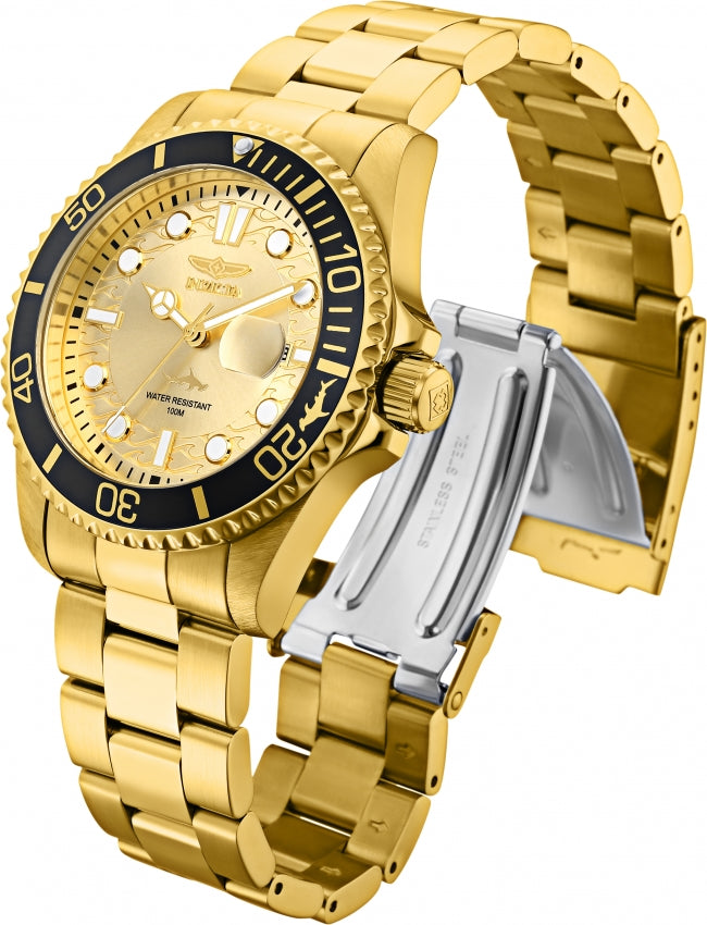 Reloj Invicta Aviator para hombre pulsera de metal 45mm