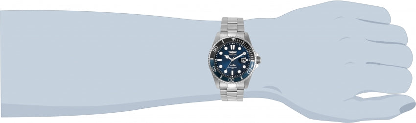 Reloj Invicta Aviator para hombre pulsera de metal 45mm
