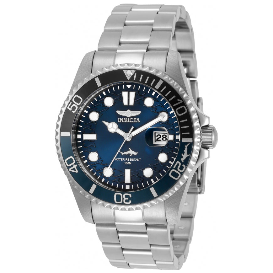Reloj Invicta Aviator para hombre pulsera de metal 45mm
