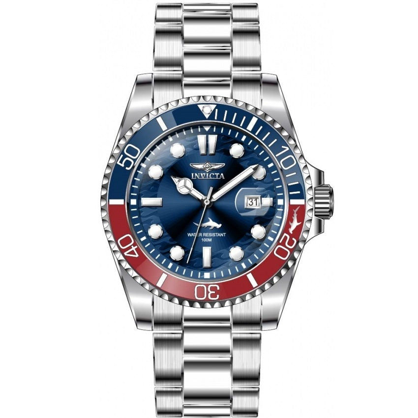 Reloj Invicta Aviator para hombre pulsera de metal 45mm