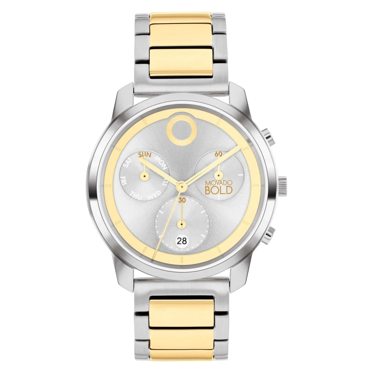 3601022 Reloj Movado bold de hombre pulsera de metal 42 mm
