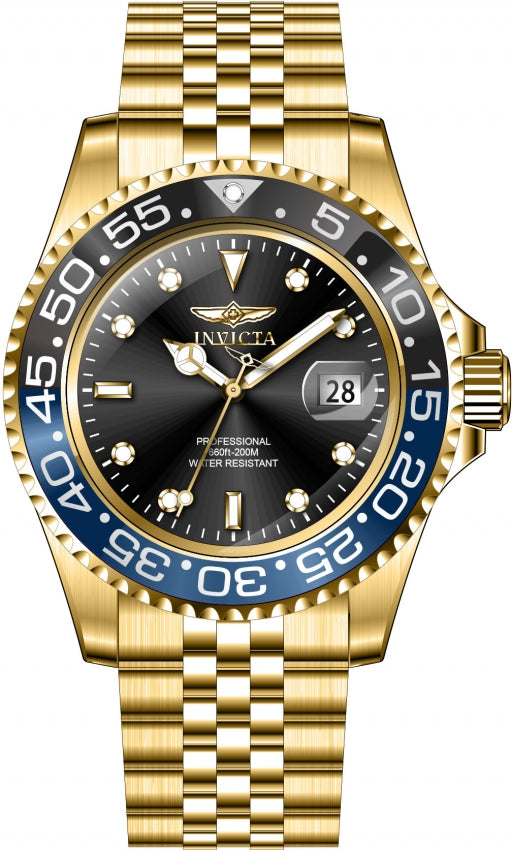 Reloj Invicta Pro Diver para caballero correa de metal 40 mm