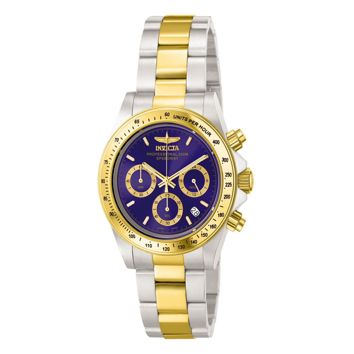 Reloj Invicta Speedway de hombre pulsera de metal 40 mm