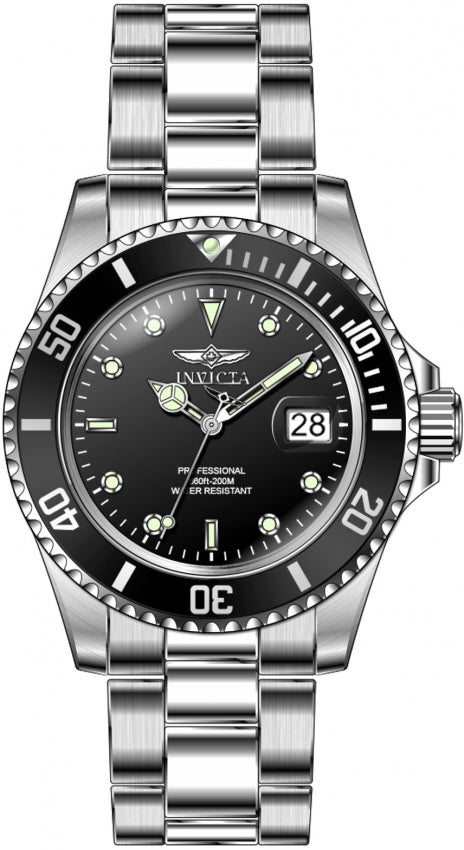 Reloj Invicta Pro Diver para caballero pulsera de acero inoxidable 40 mm