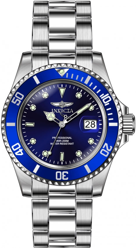 Reloj Invicta Pro Diver para caballero pulsera de acero inoxidable 40 mm