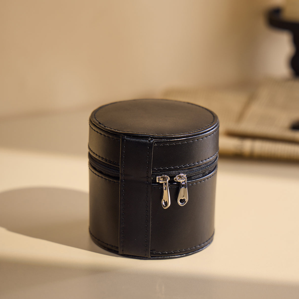 TC-008 Caja para un reloj redonda con zipper