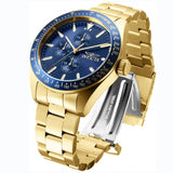 Reloj Invicta Aviator para hombre banda de metal 45 mm