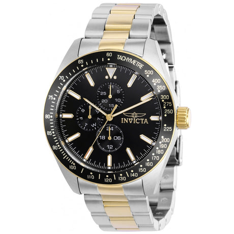 Reloj Invicta Aviator para hombre banda de metal 45 mm