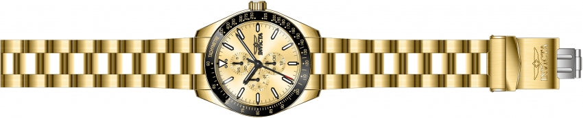 Reloj Invicta Aviator para hombre banda de metal 45 mm