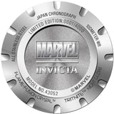 Reloj Invicta Marvel Captain America de hombre banda de metal 50 mm