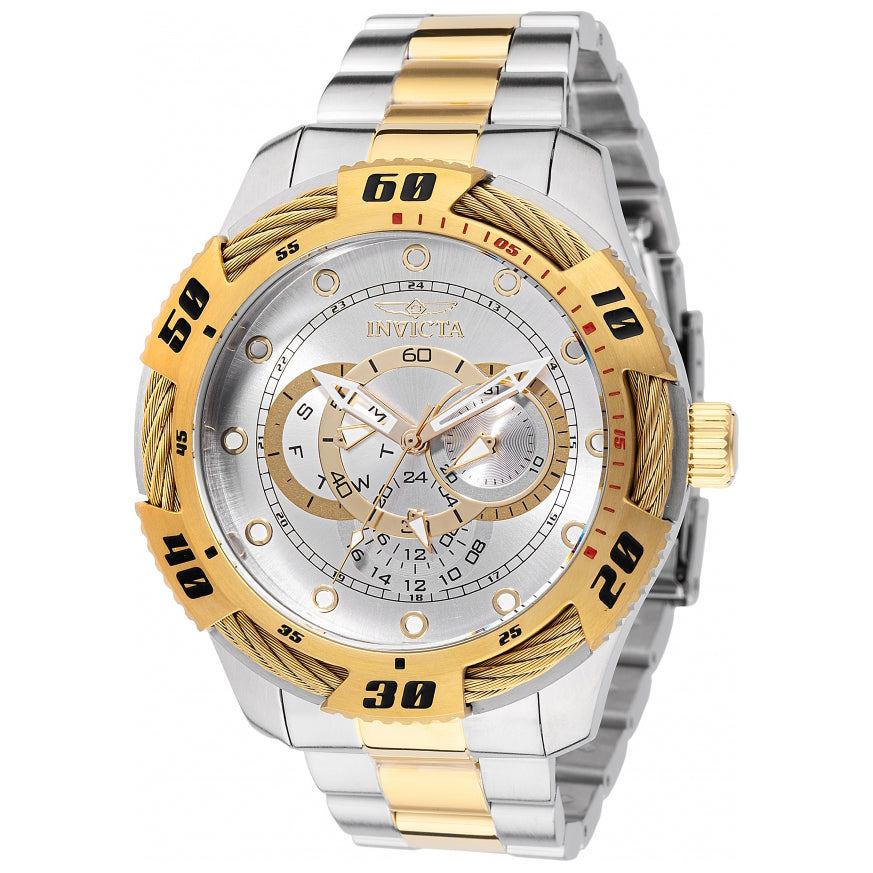 Reloj Invicta Speedway de caballero correa de metal 50 mm