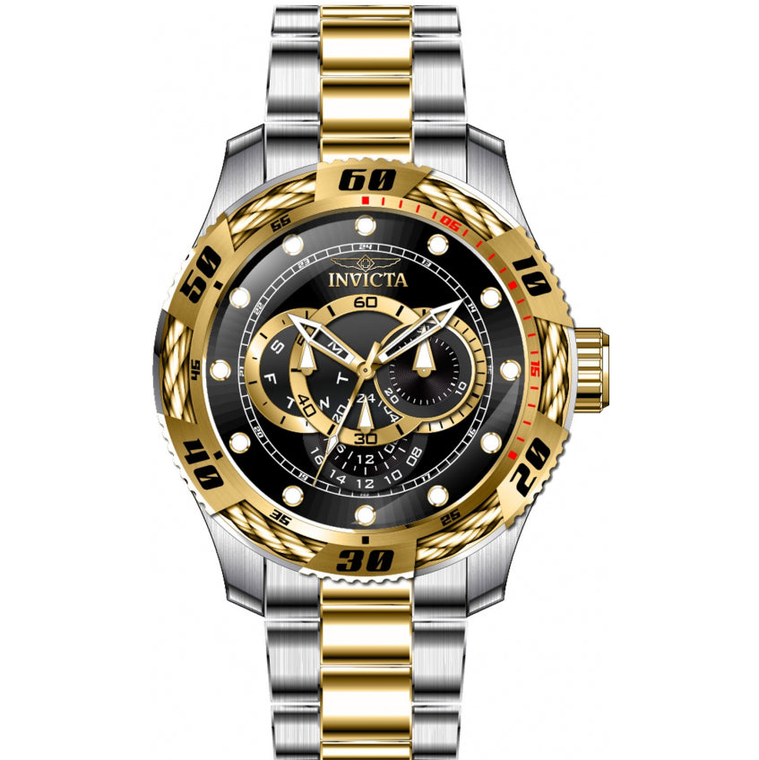Reloj Invicta Speedway de caballero correa de metal 50 mm