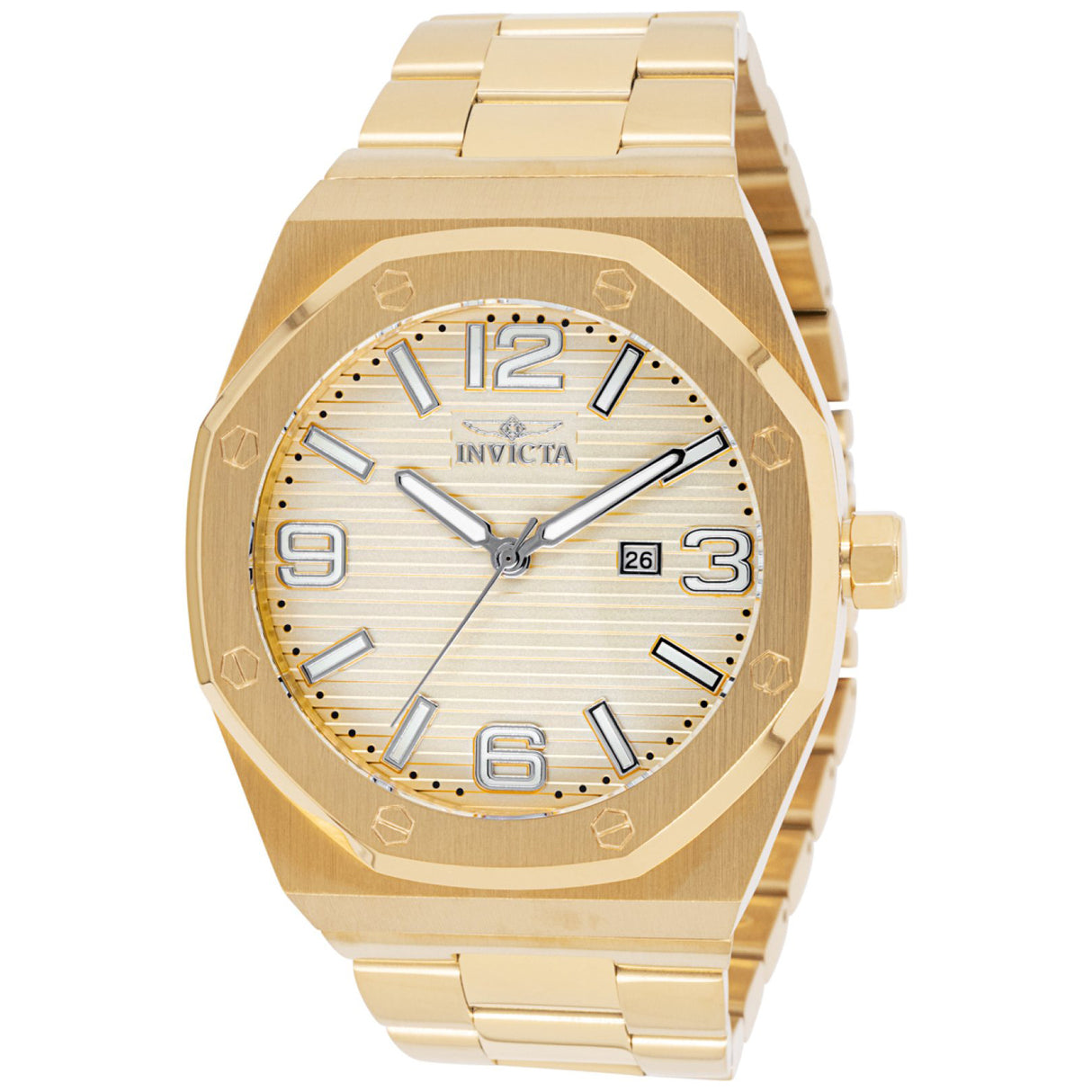 Reloj Invicta Huracan de caballero pulsera de metal 48 mm