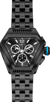 Reloj Invicta Speedway de hombre banda de metal forma triangular 53 mm
