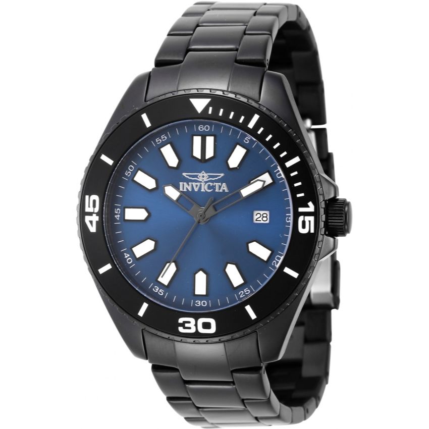 46320 Reloj INVICTA Pro Diver para caballero pulsera de metal negro