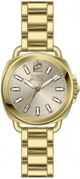 Reloj Invicta Wildflower de dama banda de metal 32 mm