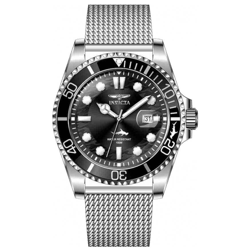 Reloj Invicta Pro Diver de hombre pulsera mesh 43 mm