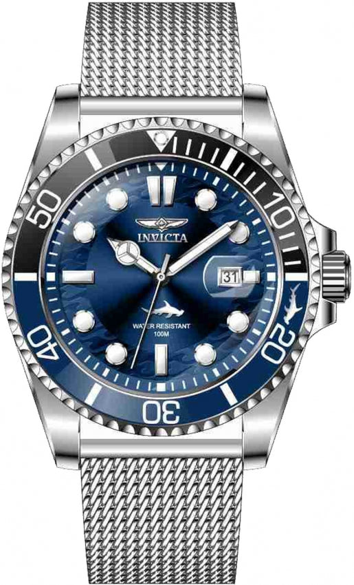 Reloj Invicta Pro Diver de hombre pulsera mesh 43 mm