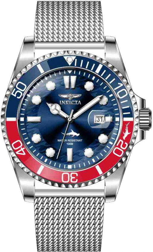Reloj Invicta Pro Diver de hombre pulsera mesh 43 mm