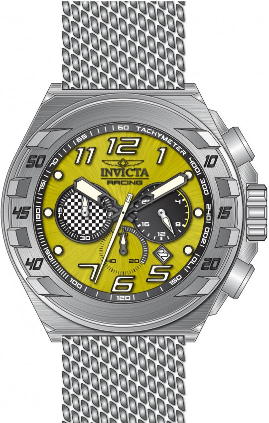 Reloj Invicta Racing para hombre pulsera mesh 48 mm