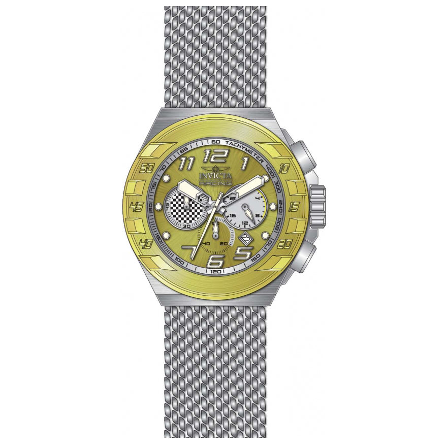 Reloj Invicta Racing para hombre pulsera mesh 48 mm