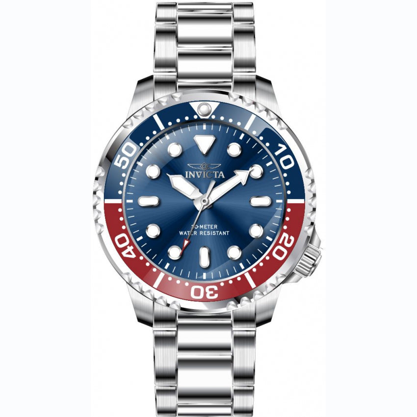 Reloj Invicta Pro Diver para hombre pulsera de metal doble color 48 mm