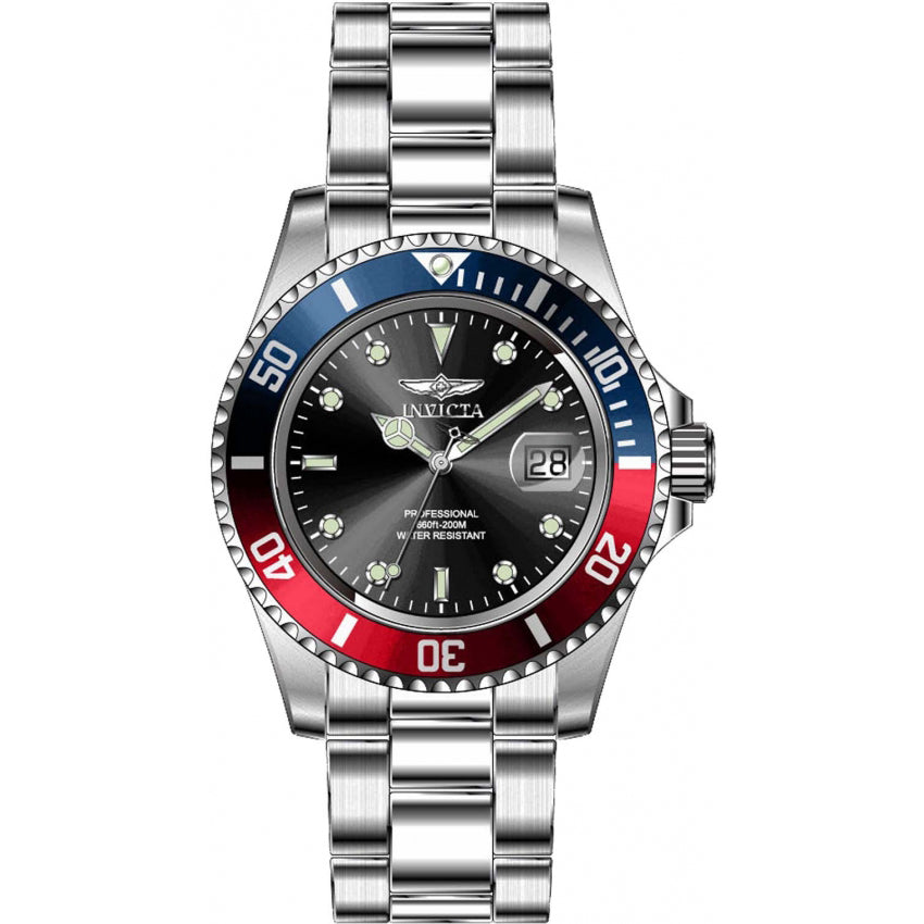 Reloj Invicta Pro Diver para caballero pulsera de acero inoxidable 40 mm
