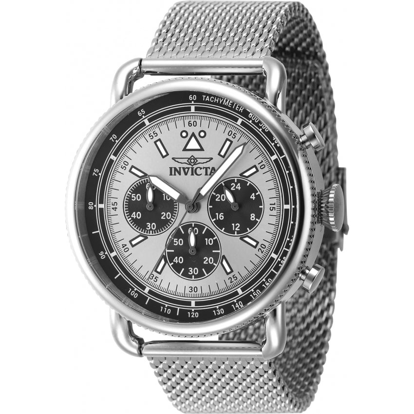 Reloj Invicta Speedway Zager de hombre correa mesh 44 mm