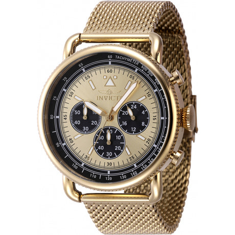 Reloj Invicta Speedway Zager de hombre correa mesh 44 mm