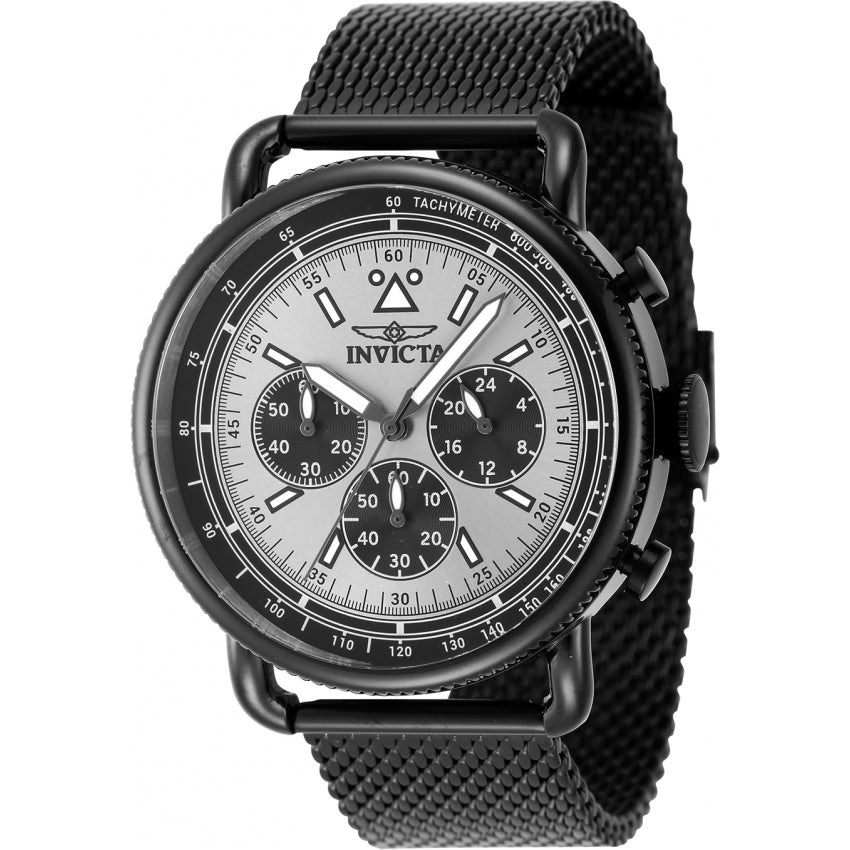 Reloj Invicta Speedway Zager de hombre correa mesh 44 mm