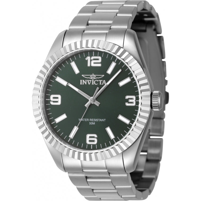 Reloj Invicta Specialty para caballero correa de metal 43 mm