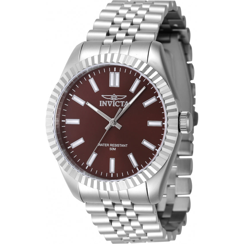 Reloj Invicta Specialty para caballero banda de acero 43 mm