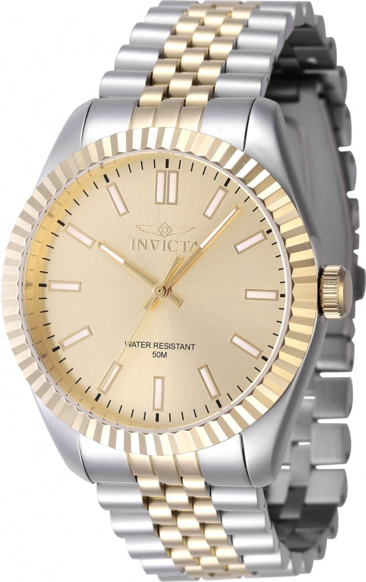 Reloj Invicta Specialty para caballero banda de acero 43 mm