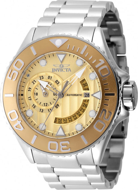 Reloj Invicta de Grand Diver de caballero banda de metal 52 mm