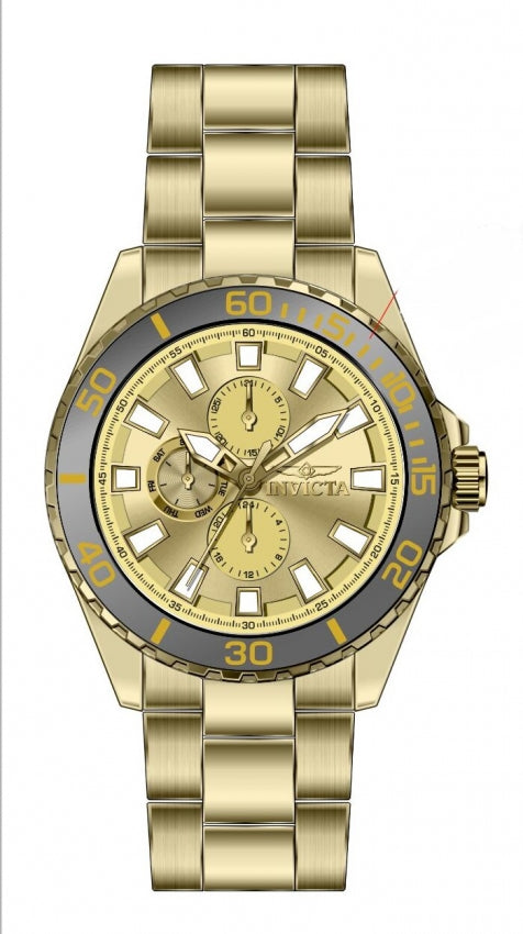 Reloj Invicta de hombre banda de metal 46 mm