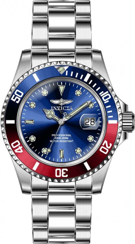 Reloj Invicta Pro Diver para caballero pulsera de acero inoxidable 40 mm