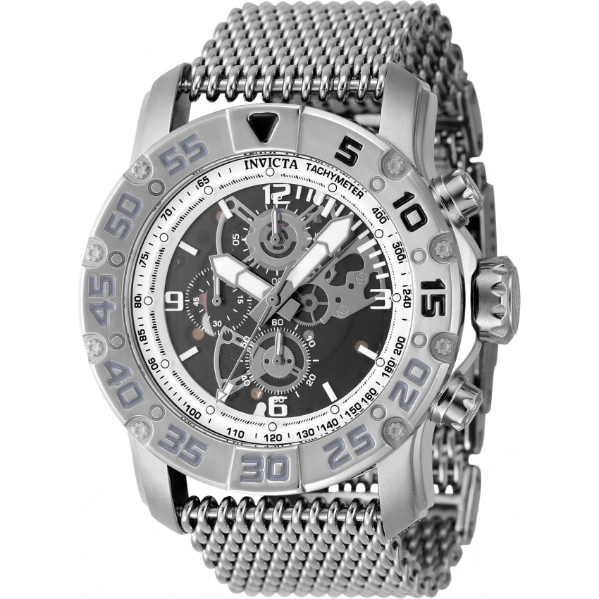 Reloj Invicta Racing para caballero pulsera mesh 48 mm