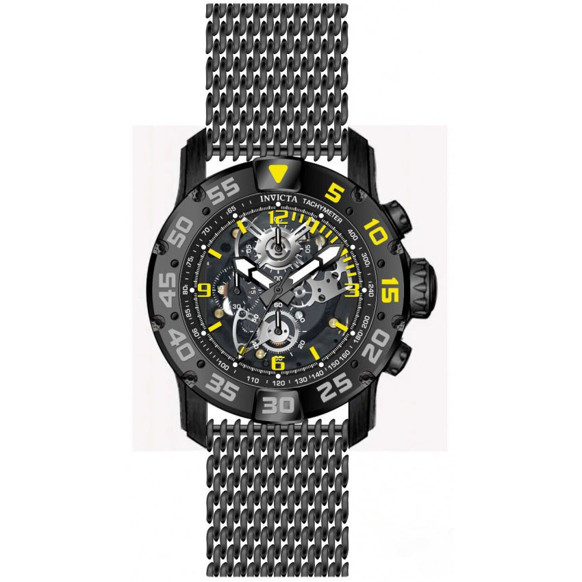 Reloj Invicta Racing para caballero pulsera mesh 48 mm