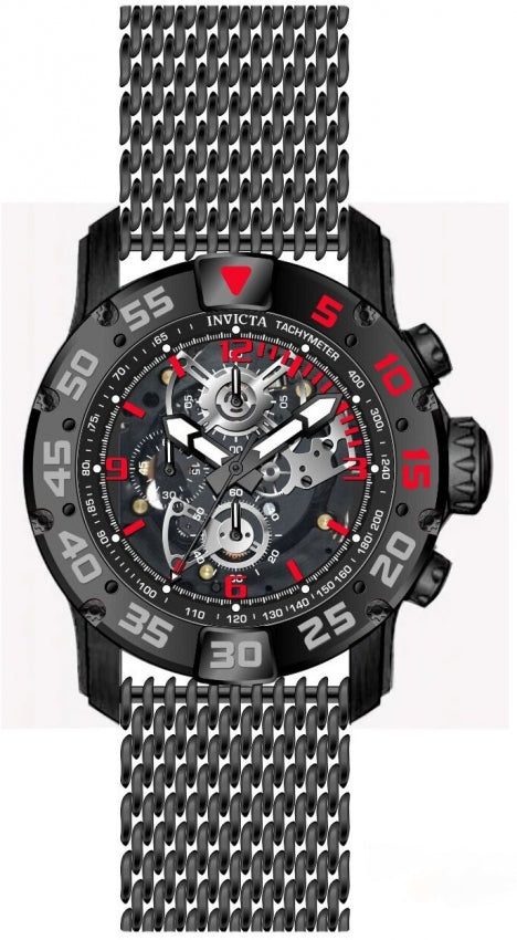 Reloj Invicta Racing para caballero pulsera mesh 48 mm