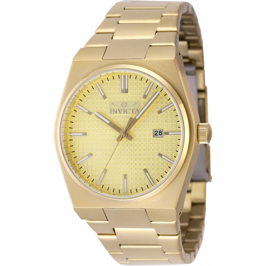 Reloj Speedway Zager de hombre pulsera de metal 40 mm