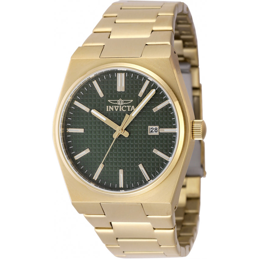 Reloj Speedway Zager de hombre pulsera de metal 40 mm