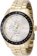 Reloj Invicta Aviator para hombre banda de metal 45 mm