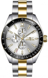 Reloj Invicta Aviator para hombre banda de metal 45 mm