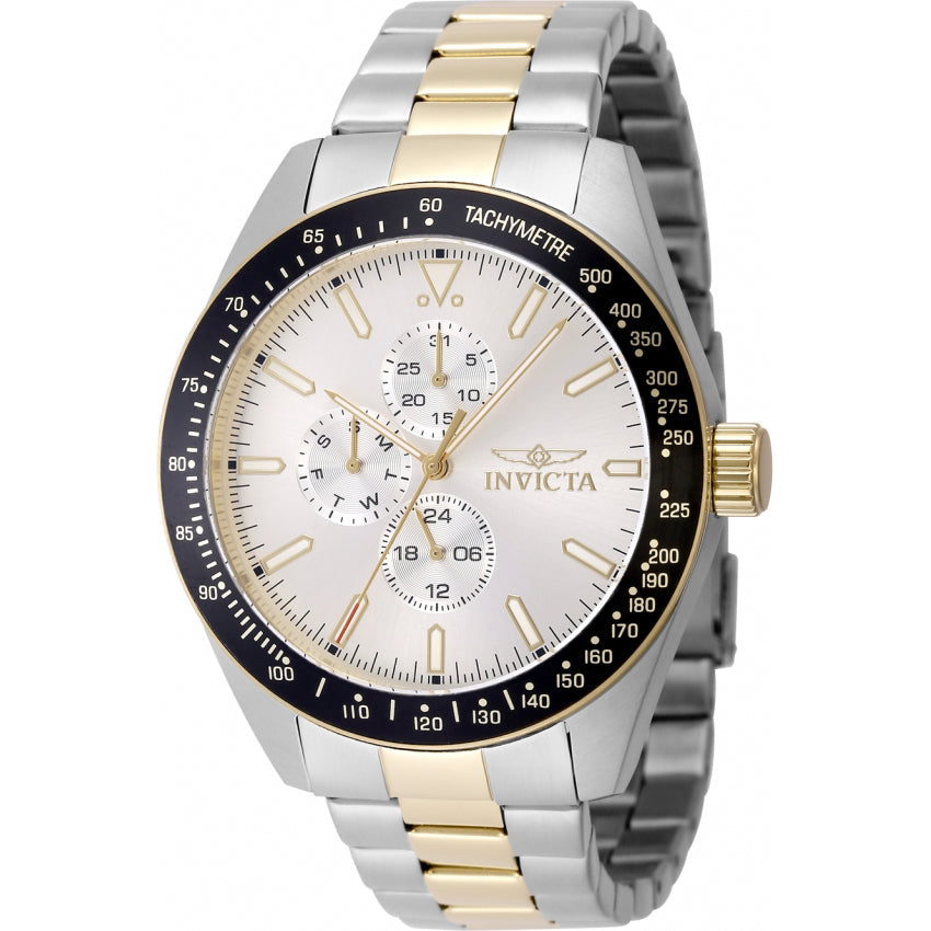 Reloj Invicta Aviator para hombre banda de metal 45 mm