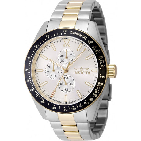 Reloj Invicta Aviator para hombre banda de metal 45 mm