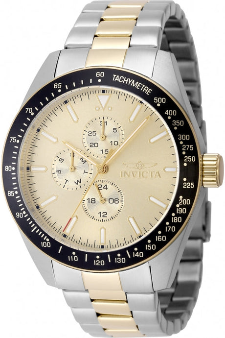 Reloj Invicta Aviator para hombre banda de metal 45 mm