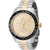 Reloj Invicta Aviator para hombre banda de metal 45 mm