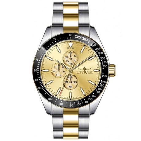 Reloj Invicta Aviator para hombre banda de metal 45 mm