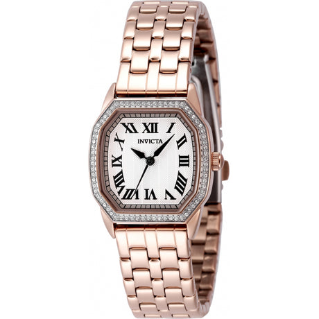 Reloj Invicta Wildflower de dama banda de metal 27 mm