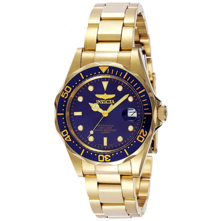 Reloj Invicta Pro Diver para caballero banda de metal 38 mm